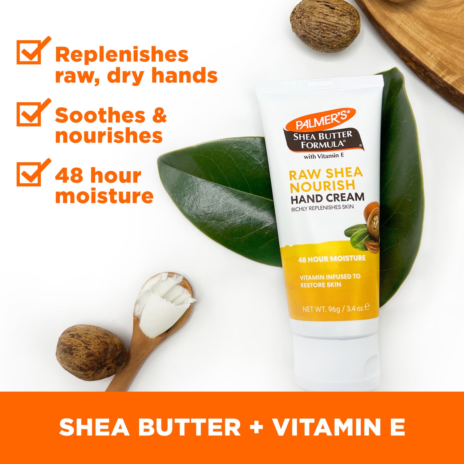 Raw Shea Nourish Hand Cream 96g