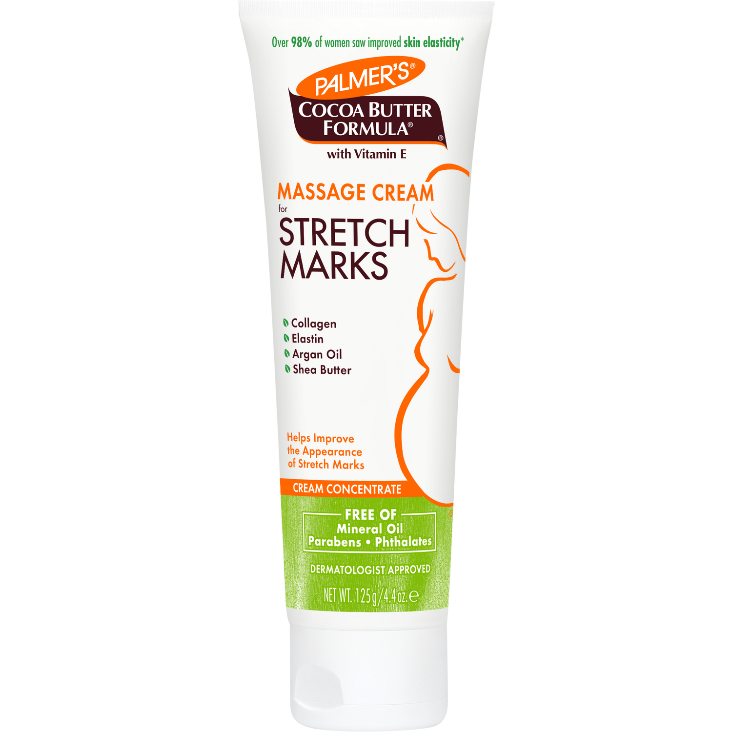 Cocoa Butter Massage Cream for Stretch Marks 125g