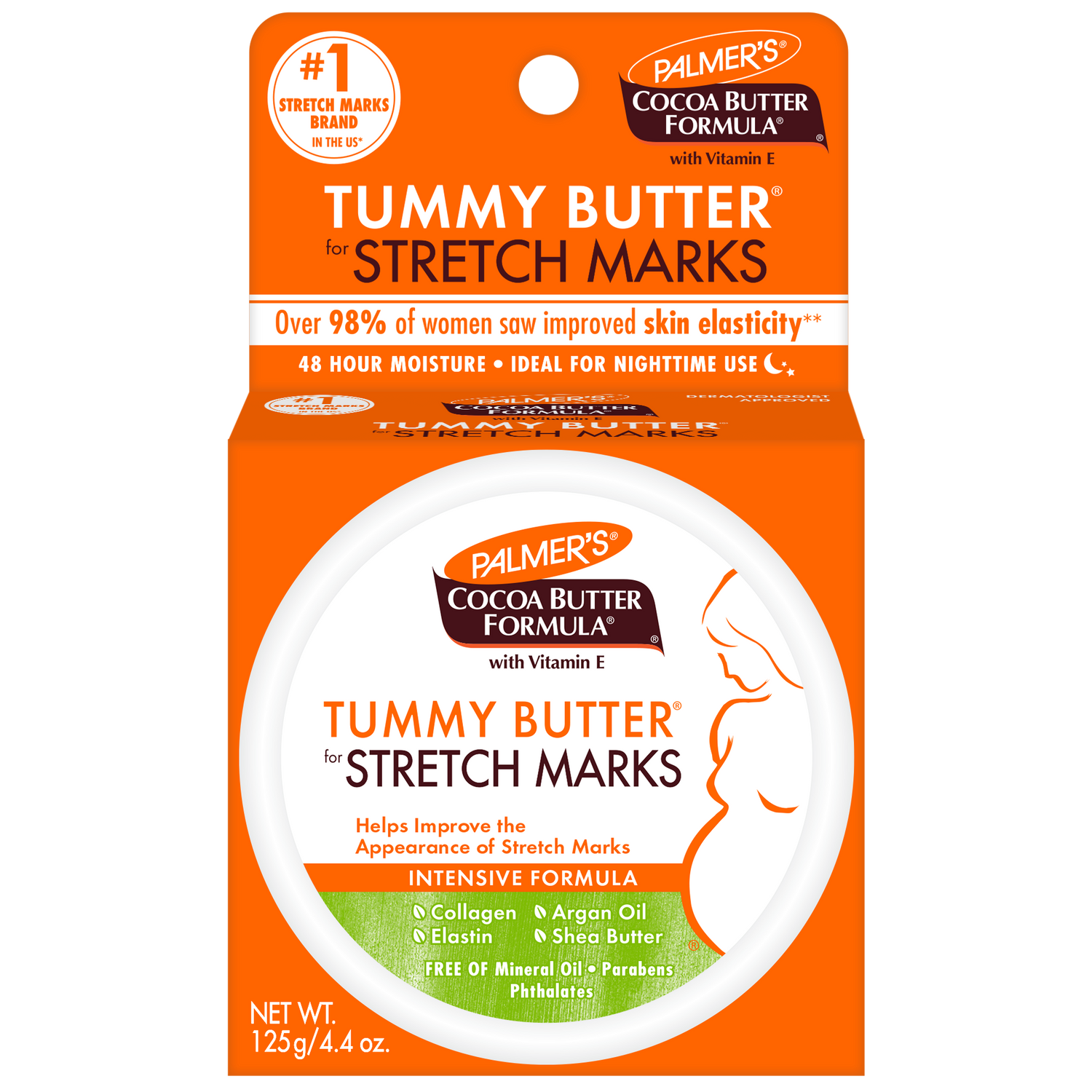 Cocoa Butter Tummy Butter for Stretch Marks 125g