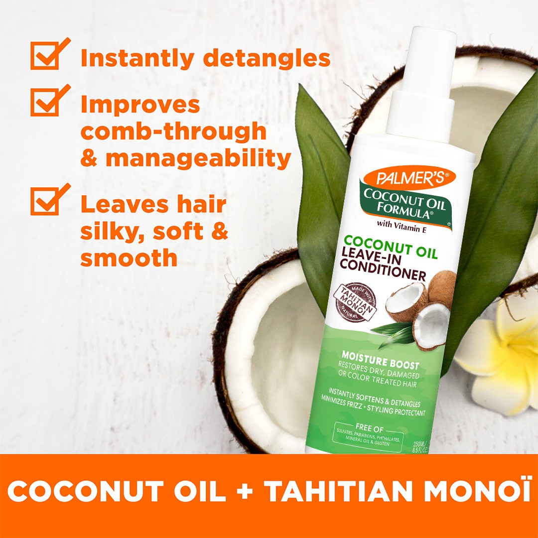 Coconut Oil Moisture Boost Leave-In Conditioner 250ml