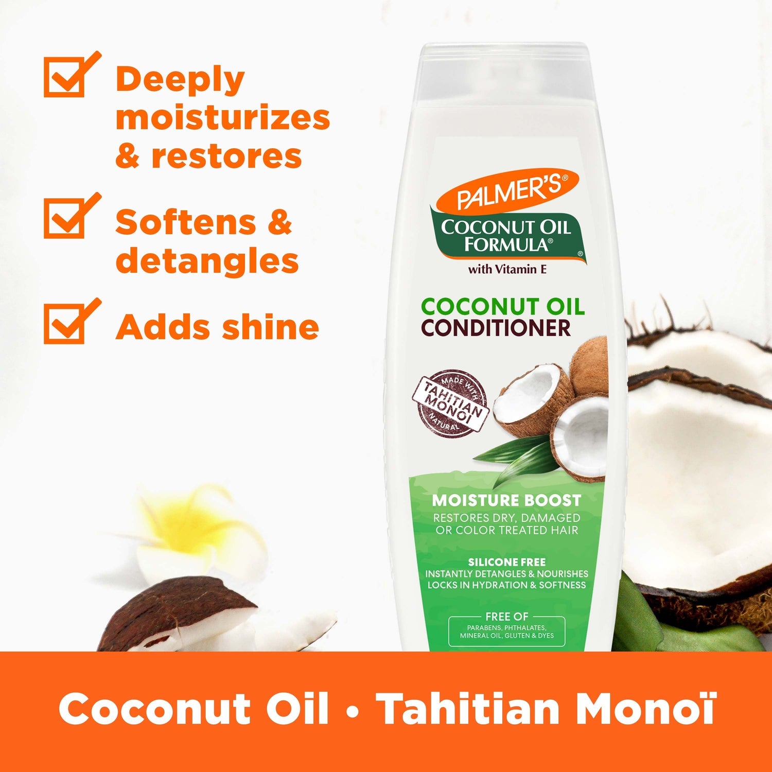 Coconut Oil Moisture Boost Conditioner 400ml