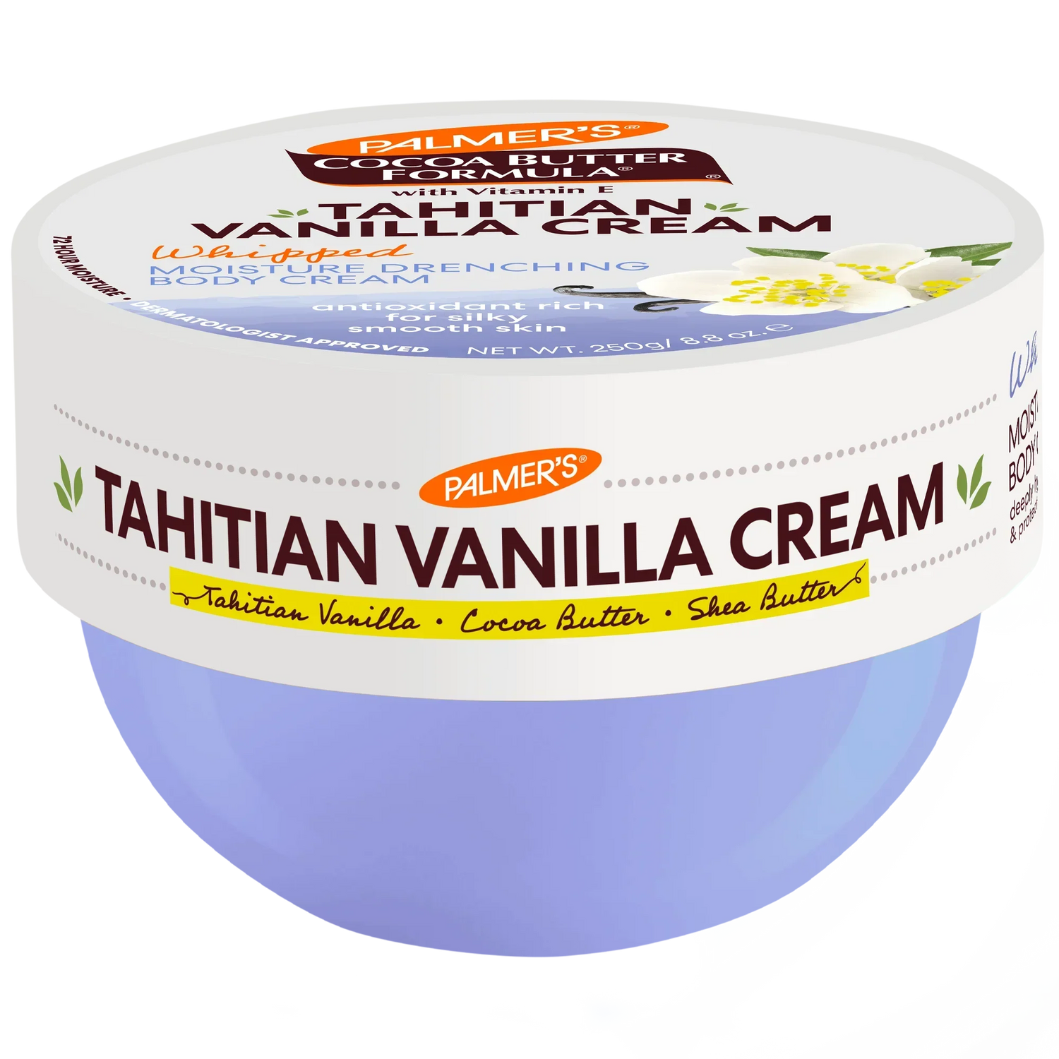 Tahitian Vanilla Moisture Drenching Whipped Body Cream 250g