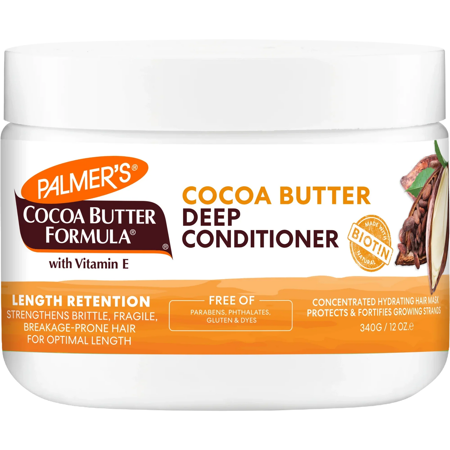 Cocoa Butter Length Retention Deep Conditioner 340g