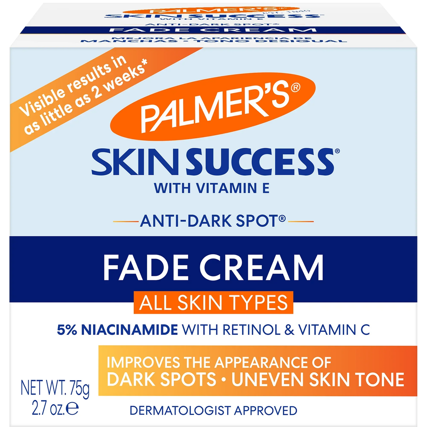 Skin Success Anti-Dark Spot Fade Cream for All Skin Types 75g