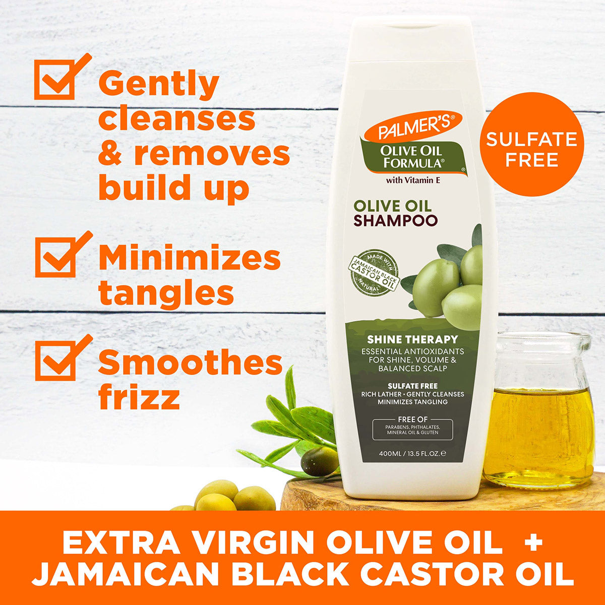 Olive Oil Shine Therapy Shampoo 400ml
